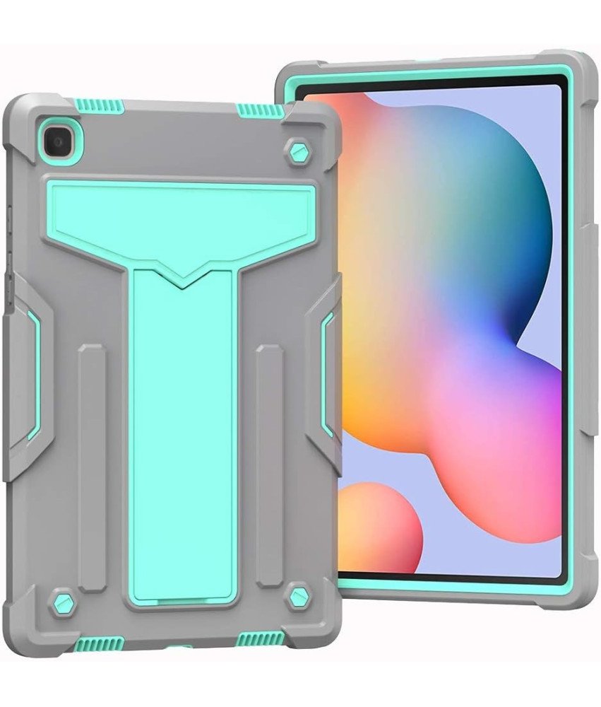 Etui do Samsung Galaxy Tab A7 10.4" Pancerne z Podstawką Szary