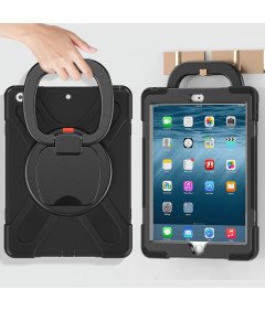 Etui do iPad Pro 12.9” z Podstawką i Paskiem na Ramię Czarny