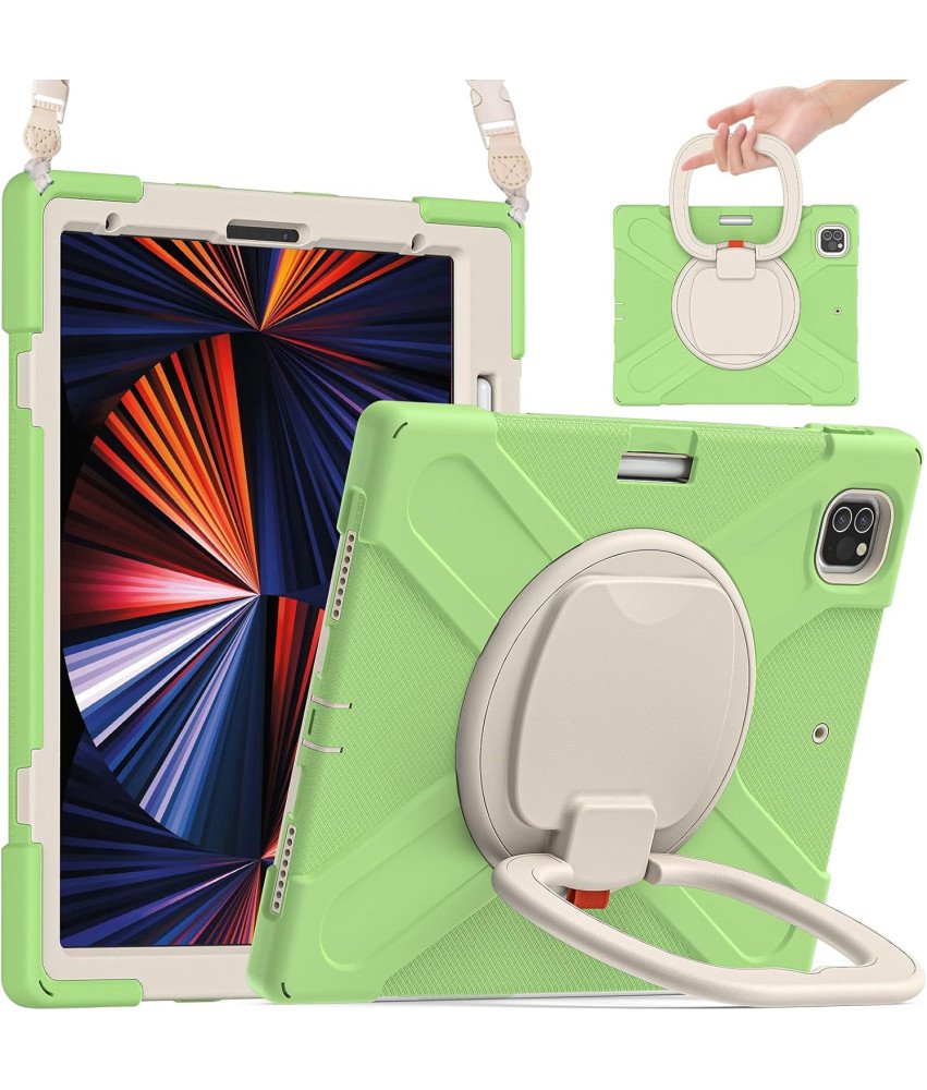 Ohišje za iPad Pro 12,9" s stojalom in držalom za pisalo Zeleno