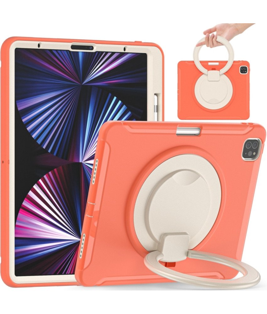 Ohišje za iPad Pro 12,9" s stojalom in držalom za pisalo Oranžna
