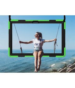 Ohišje za iPad Pro 12,9" s stojalom in naramnico Zeleno