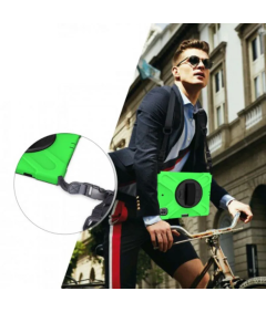 Etui do iPad Pro 12.9" z Podstawką i Paskiem na Ramię Zielone