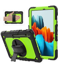 Etui do Samsung Galaxy Tab S8/S7 11” z Paskiem na Ramię Zielone