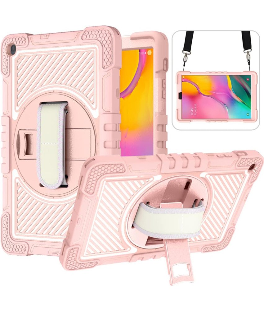 Ohišje za Samsung Galaxy Tab A 8.0" z naramnico Pink