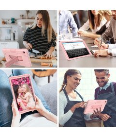Ohišje za Samsung Galaxy Tab A 8,4" Armoured s stojalom Pink