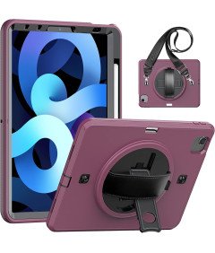 Etui do iPad Air 5/4 10.9”/Pro 11 z Paskiem na Ramię Fioletowe