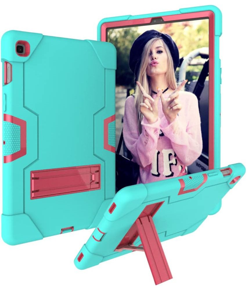 Etui do Samsung Tab A7 10.4" Pancerne z Podstawką Miętowe