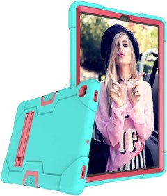 Etui do Samsung Tab A7 10.4" Pancerne z Podstawką Miętowe