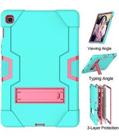 Etui do Samsung Tab A7 10.4" Pancerne z Podstawką Miętowe