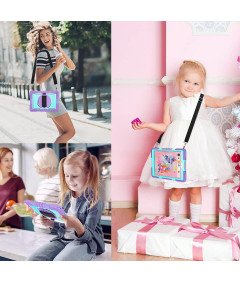 Ohišje za Samsung Galaxy Tab A 8,4" z naramnico vijolične barve