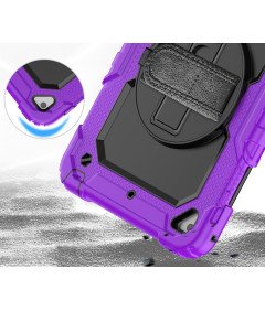 Ohišje za Samsung Galaxy Tab A8 10,5" z naramnico vijolične barve