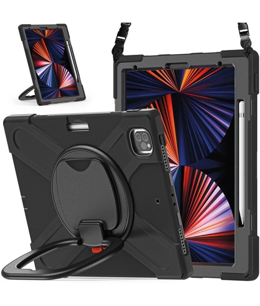 Ohišje za iPad Pro 4/3 12,9" s stojalom in držalom za pisalo Black