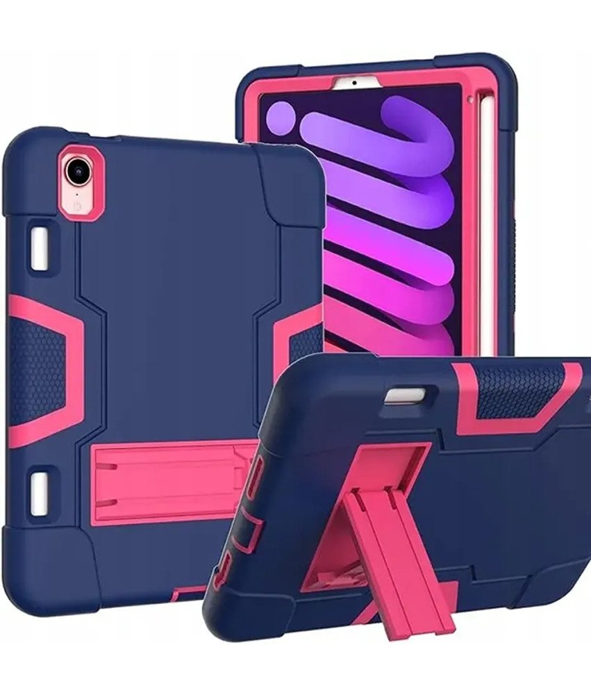 Etui do iPad Mini 6 8,3” z Podstawką i Miejscem na Rysik Granatowe