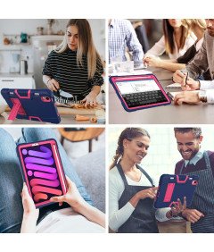 Etui do iPad Mini 6 8,3” z Podstawką i Miejscem na Rysik Granatowe
