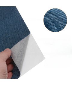 Samolepilna tkanina za popravilo Flax Patch Roll 89x200cm Blue