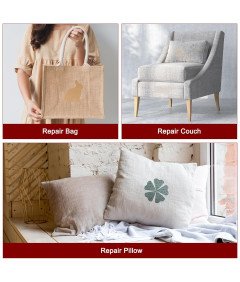 Samolepilna tkanina za popravilo Flax Patch Roll 89x200cm Blue