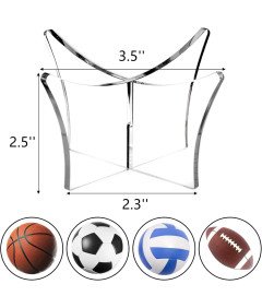 Komplet akrilnih stojal za žoge 12 kosov za prikaz žog