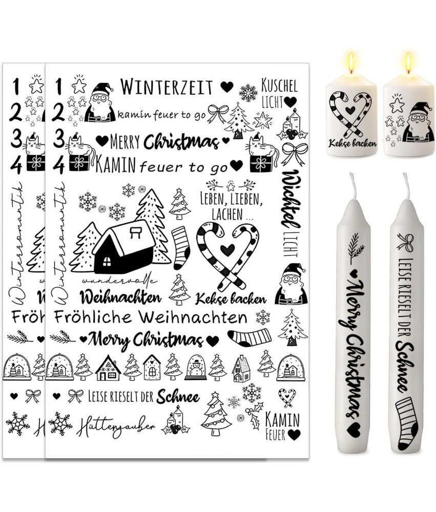 Magični Božični Nalepki - Slovenska RAZLIČICA za praznični duh!