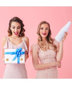 Tkaninski papir z nalepkami Zahvala Bela 40 x 60 cm 40 kosov