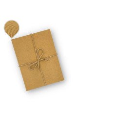 Ramka Prezentowa z Miejscem na Banknoty Vintage Biała 27x21 cm