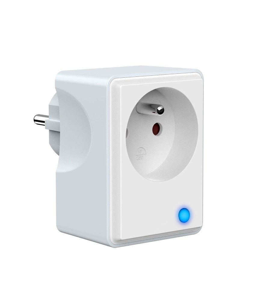 Inteligentne Gniazdko Wifi Smart Watomierz Kompatybilne z Alexa Google Home