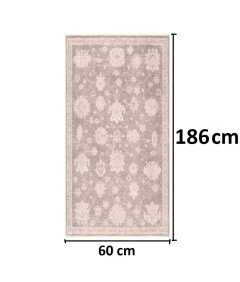 Weaviva preproga proti drsenju Kratka krtača Bež 186 cm x 60 cm