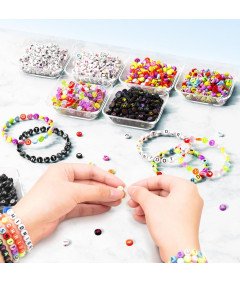 ARTdot komplet za izdelavo zapestnic prijateljstva z biseri 9800 kosov