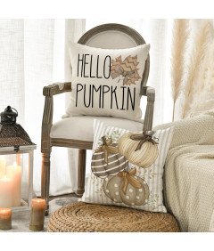 Komplet vzglavnikov 4 kosi 45x45 cm Jesenski motiv