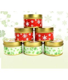 Božična sveča Set 6 kosov nedišavljenih božičnih sveč