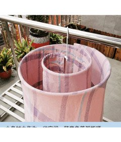 Wieszak Sufitowy Spiralny Suszarka Na Kołdry Prześcieradła Pościeli 2 Szt.