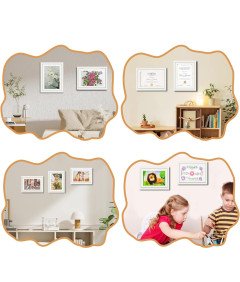 Ramka na Zdjęcia Rysunki Dzieci A4 Drewniana Biała 24 x 32.8 cm