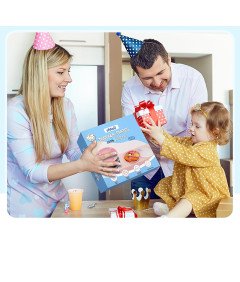 NesriToy Silikonski otroški krožniki s priseskom in pokrovom 2 kosa