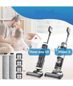 Mikrofibrowe Filtry szczotkowe do odkurzaczy IFiloor3, Floor One S3