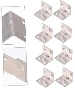 Kątownik do Drewna ze Stali Nierdzewnej 90 Stopni 20 sztuk 4 x 3 cm