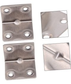 Kątownik do Drewna ze Stali Nierdzewnej 90 Stopni 20 sztuk 4 x 3 cm