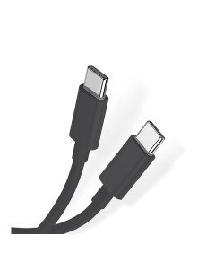 Kabel za hitro polnjenje USB tipa C z USB C 60W 1,8 m črn