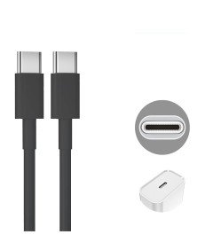 Kabel za hitro polnjenje USB tipa C z USB C 60W 1,8 m črn