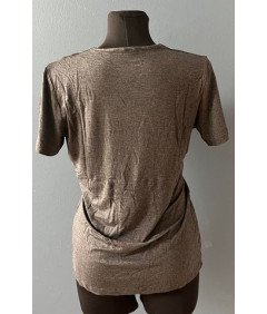 Sosolism zgornji del za nosečnice - idealen za dojenje, temno siva, 2XL