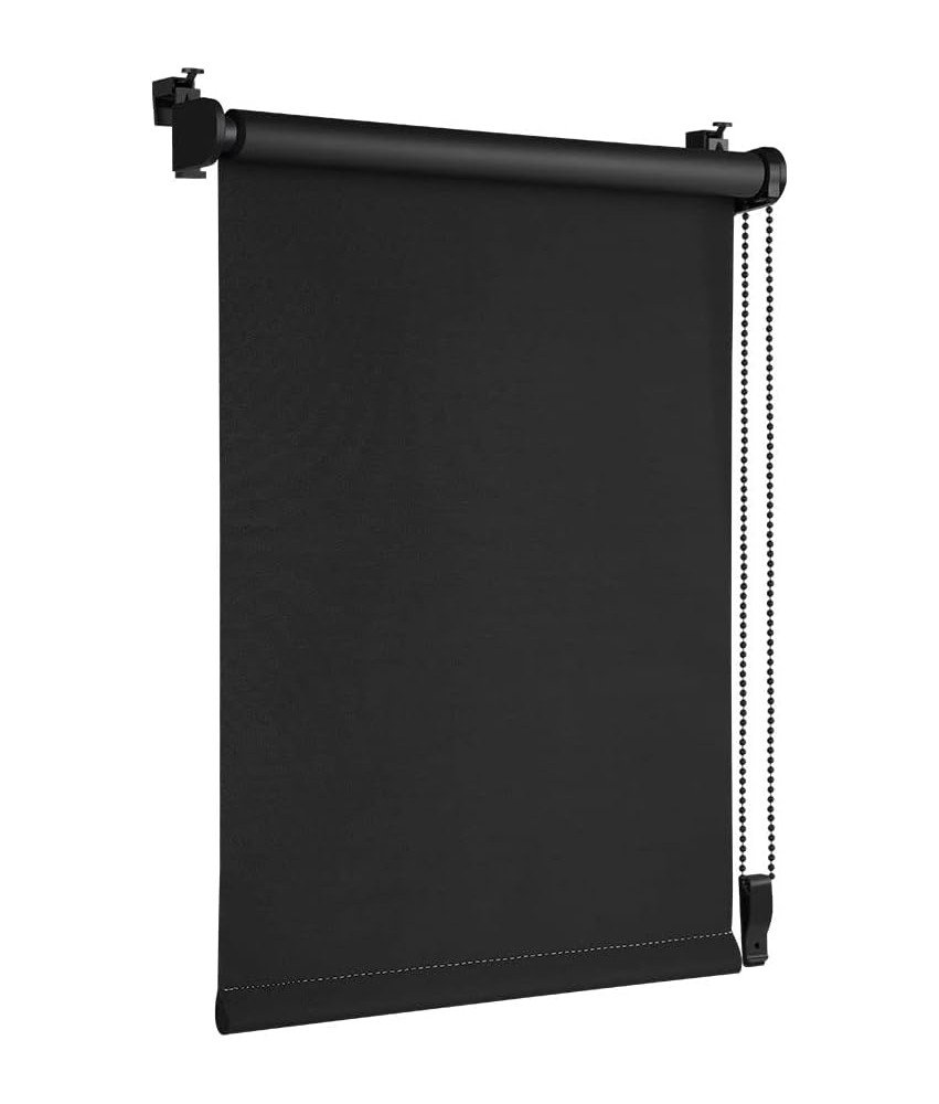 OBdeco Termično zatemnitvena roleta 65 x 210 cm Črna