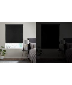 OBdeco Termično zatemnitvena roleta 65 x 210 cm Črna