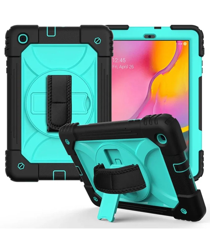 Etui do Samsung Galaxy Tab A7 10.4” z Paskiem na Ramię Turkusowe