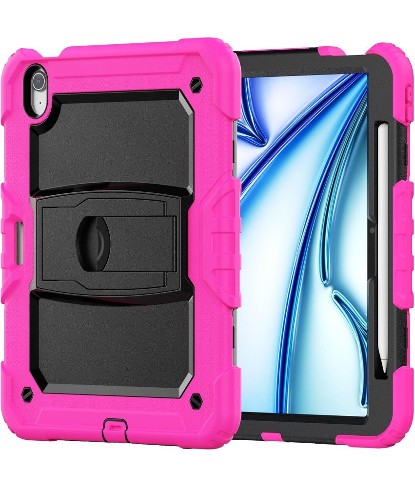 Ohišje za iPad Pro 3/2/1 11" s stojalom in držalom za pisalo Pink