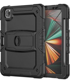 Etui do iPad Pro 3/2/1 11” z Podstawką i Miejscem na Rysik Czarne