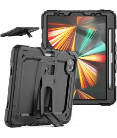 Etui do iPad Pro 3/2/1 11” z Podstawką i Miejscem na Rysik Czarne