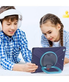 Etui do Samsung Galaxy Tab A7 z Podstawką i Pasek na Ramię Niebieskie