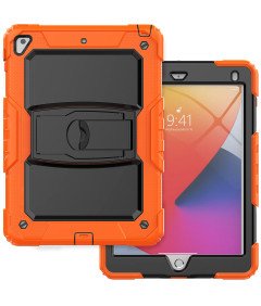 Etui do iPad Air 3/Pro 10.5” Pancerne z Podstawką Pomarańczowe