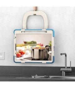 Ohišje za iPad Pro 5/4/3 12,9" s stojalom in naramnico Modro