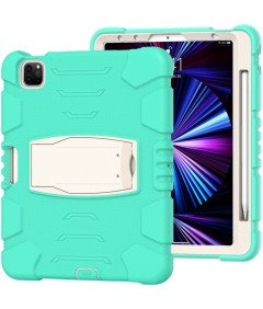 Ohišje za iPad Pro 12,9" 2021 s stojalom in držalom za pisalo Mint