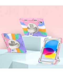 Ohišje za iPad Air 5/Air 4 s stojalom in držalom za pisalo Pisano