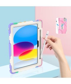 Ohišje za iPad Air 5/Air 4 s stojalom in držalom za pisalo Pisano